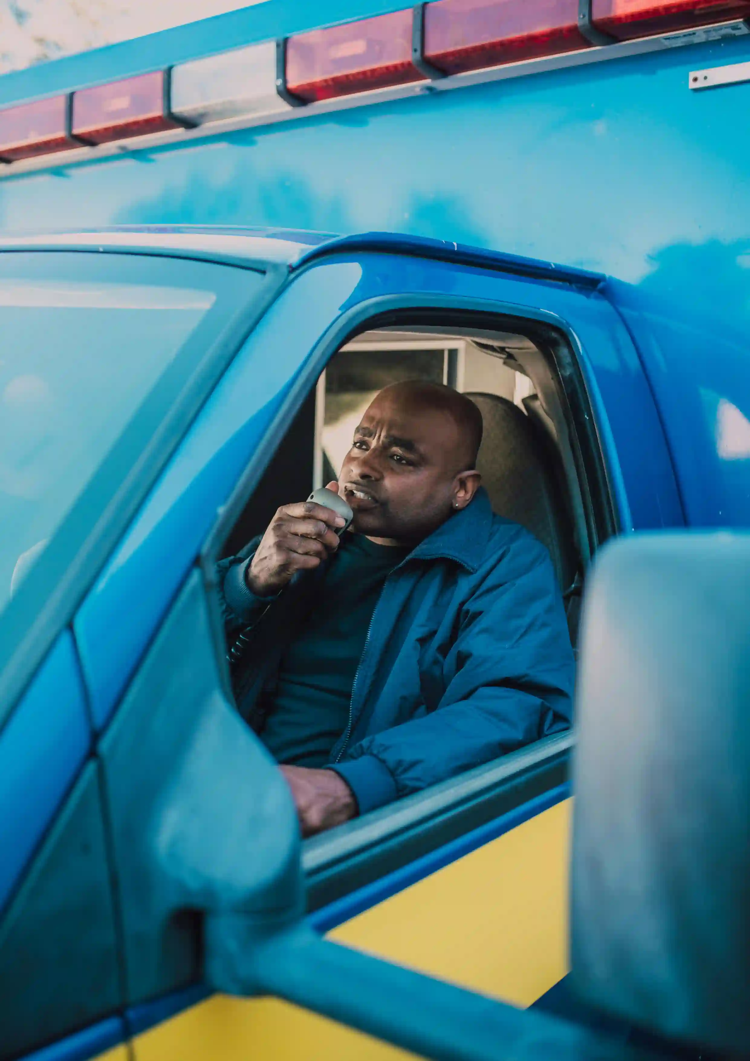 Emergency veterinary care being provided